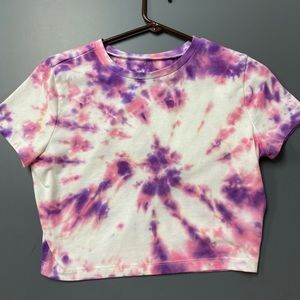 Tie Dye Crop Top